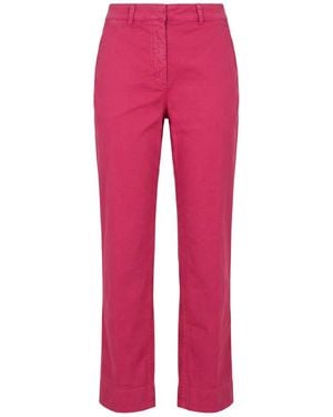 Via Masini 80 Pants Cotton, Elastomultiester, Elastane - Red