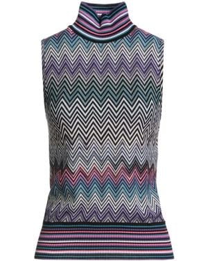 Missoni Turtleneck Wool - Blue