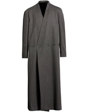 Lardini Overcoat & Trench Coat Wool - Grey