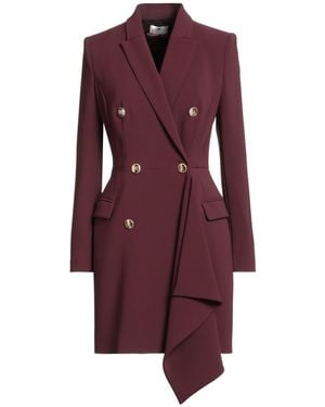 Elisabetta Franchi Mini Dress - Purple
