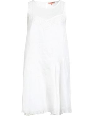 Ermanno Scervino Life Mini Dress Ramie - White