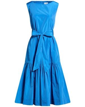 Sara Roka Midi Dress Polyester - Blue