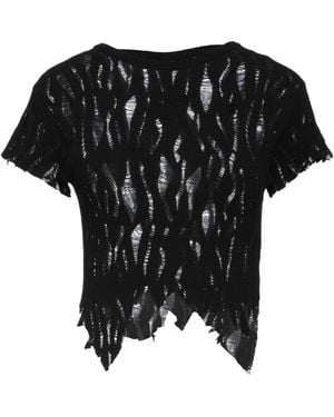 Ssheena Top Viscose, Polyester - Black