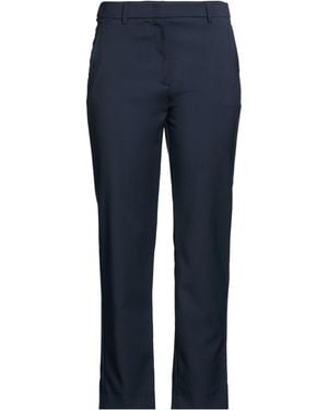 Weekend by Maxmara Midnight Trousers Virgin Wool - Blue