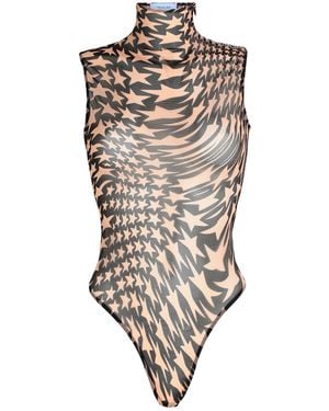 Mugler Bodysuit - White