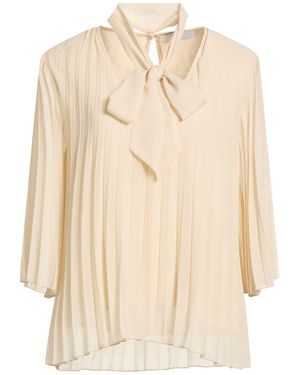 Kaos Cream Top Polyester - Natural