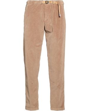 White Sand Trousers Cotton, Lyocell, Elastane - Natural