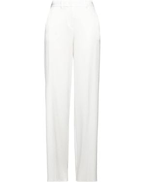 Marella Trousers Triacetate, Polyester - White