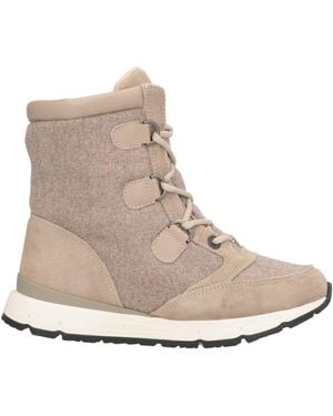 Woolrich Ankle Boots Textile Fibers, Leather - Natural