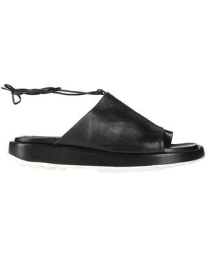 Malloni Toe Post Sandals - Black