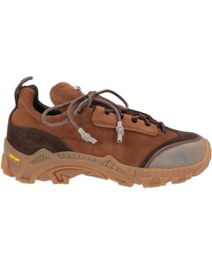 Our Legacy Tan Sneakers Leather, Synthetic Material - Brown