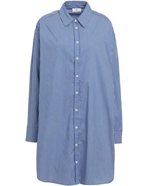 AG Jeans Mini Dress Cotton, Polyester, Elastane - Blue