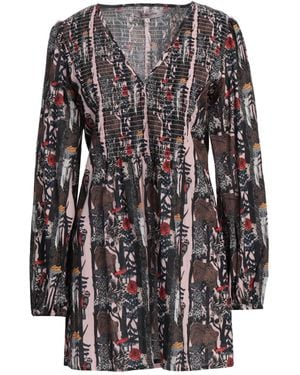 CONNOR & BLAKE Mini Dress Cotton - Gray
