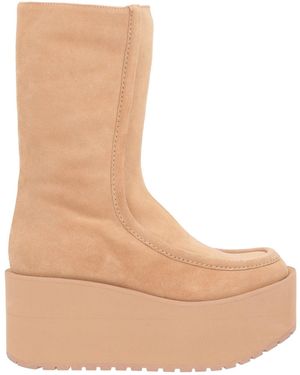 Paloma Barceló Light Ankle Boots Leather - Natural