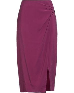 8pm Midi Skirt Rayon, Polyester - Purple