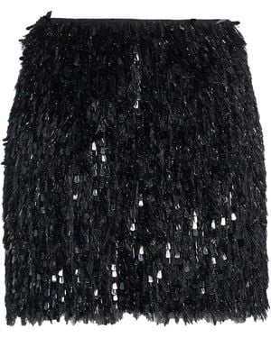 Elisabetta Franchi Mini Skirt Polyamide - Black