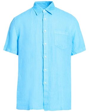 120% Lino Shirt - Blue
