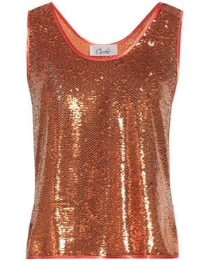 CROCHÈ Top Polyester - Orange