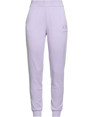 ARMANI EXCHANGE Lilac Trousers Cotton - Purple