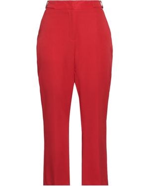 Silvian Heach Trousers Polyester, Elastane - Red