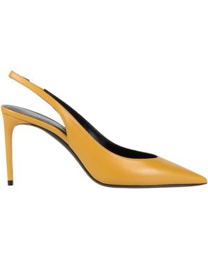Saint Laurent Court Shoes - Metallic