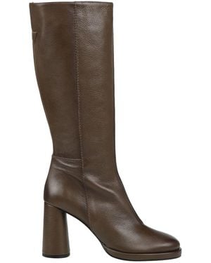 Zinda Military Boot Leather - Brown