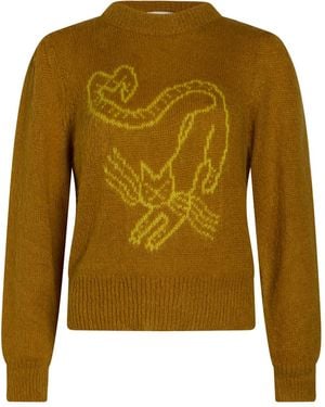 Beatrice B. Sweater Acrylic, Polyamide, Mohair Wool - Green