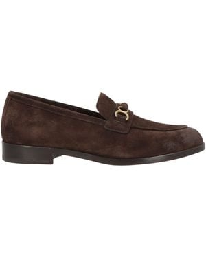 Sartore Dark Loafers Leather - Brown