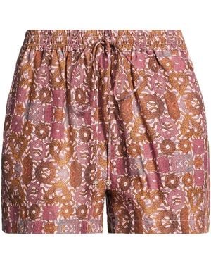 CONNOR & BLAKE Mauve Shorts & Bermuda Shorts Cotton - Red