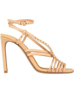 Ulla Johnson Sand Sandals Cowhide - Metallic