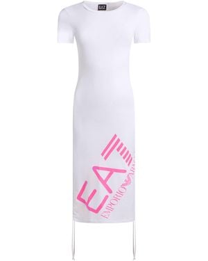 EA7 Midi Dresses - Pink