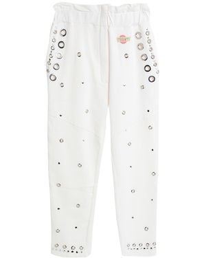 Twenty Easy By Kaos Trousers - White