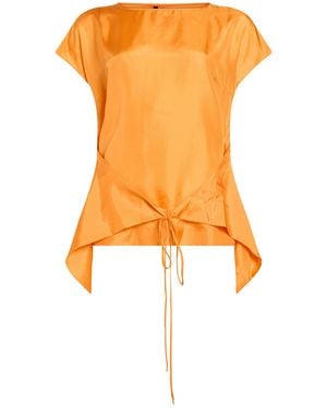 Pierantonio Gaspari Top Silk - Orange