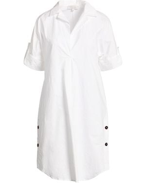 Antonelli Mini Dress Cotton, Elastane - White