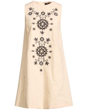 Weekend by Maxmara Mini Dress Cotton, Linen - Natural