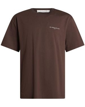ih nom uh nit T-Shirt Cotton - Brown