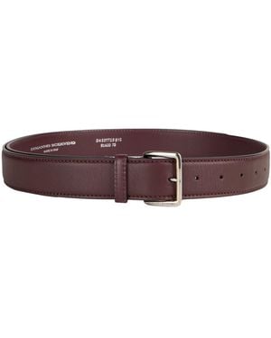 Ermanno Scervino Belt Leather - Purple