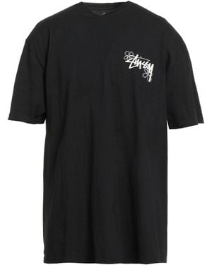 Stussy T-Shirt Cotton - Black