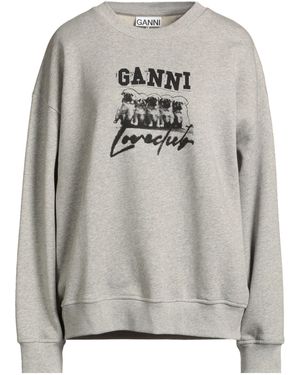 Ganni Sweatshirts - Grey