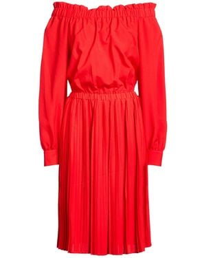 Ice Play Midi Dress Polyester - Red