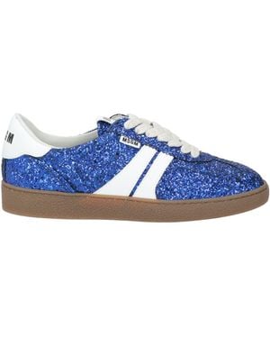 MSGM Trainers Textile Fibres - Blue