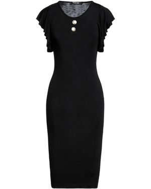 Odi Et Amo Midi Dress - Black