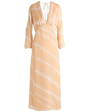 Sundress Maxi Dress Viscose - Natural