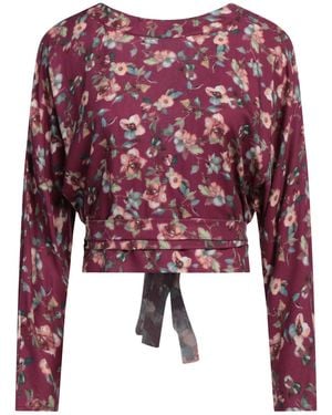 Mar De Margaritas Top Viscose - Red