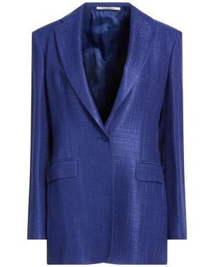 Tagliatore 0205 Blazer Viscose, Polyamide - Blue