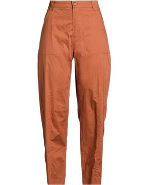 Diana Gallesi Light Pants Cotton - Orange