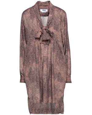 MSGM Mini Dress - Brown