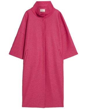 Herno Coat Virgin Wool - Pink