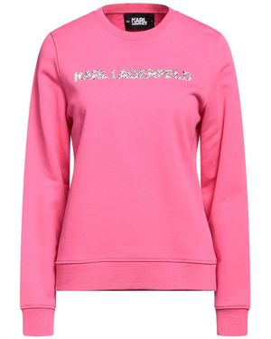 Karl Lagerfeld Felpa - Rosa