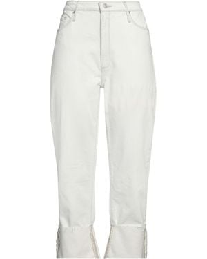 Black Orchid Jeans Cotton, Elastane - White